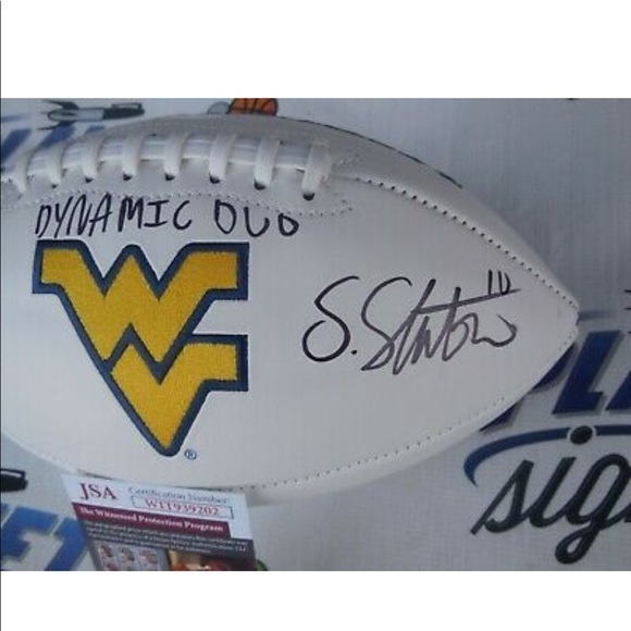 WVU Adjustable Hat Signed By Pat White and Steve Slaton It IS NOT Authenticated - Picture 8 of 14